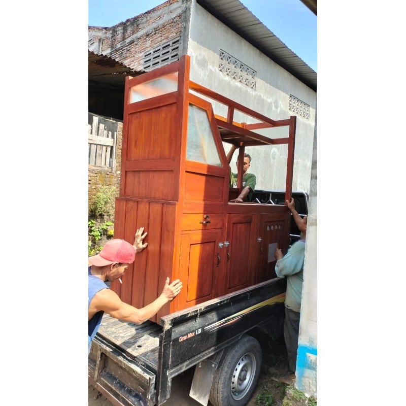 Rombong soto kayu jati / Rombong kayu jati