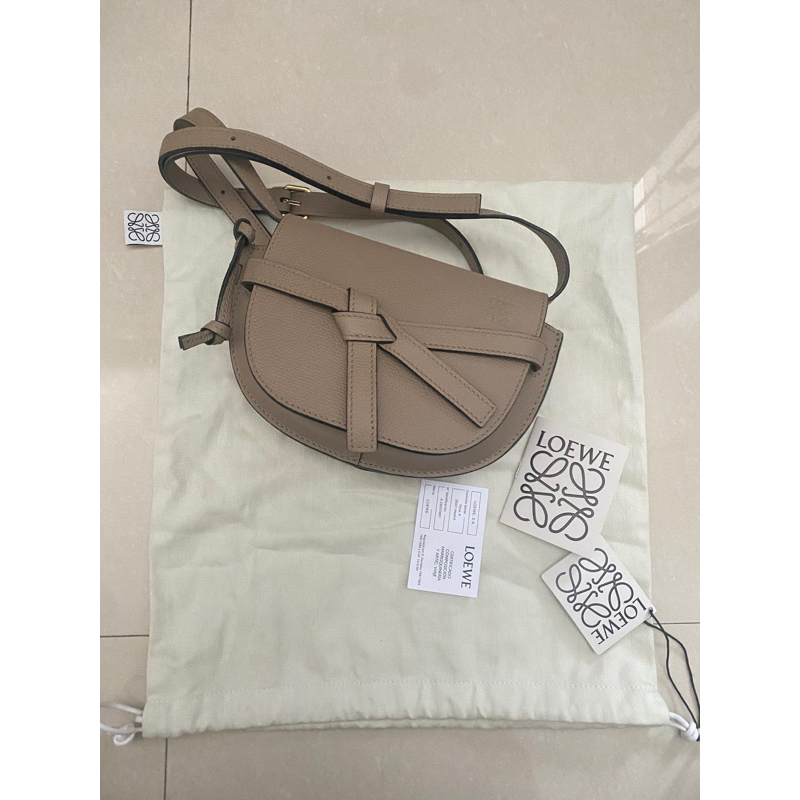 [VVGC] LOEWE Mini Gate Dual Bag - Sand 2021