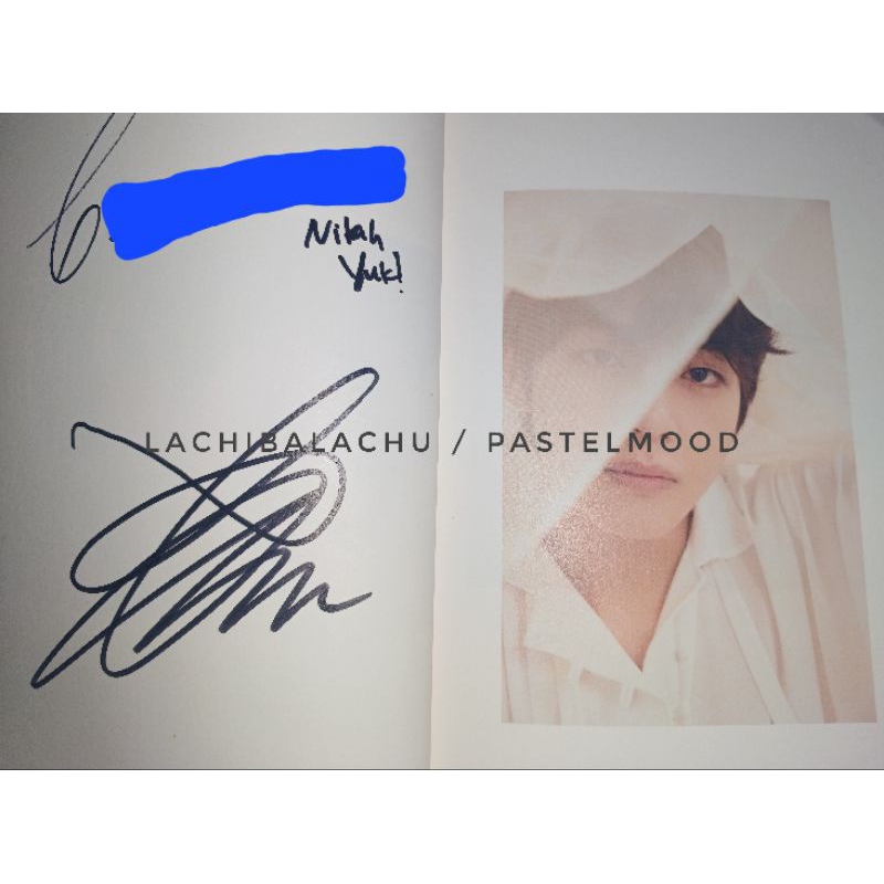 [SIGNED ALBUM] BTS Fansign Signed Album Love Yourself Tear U Ver.