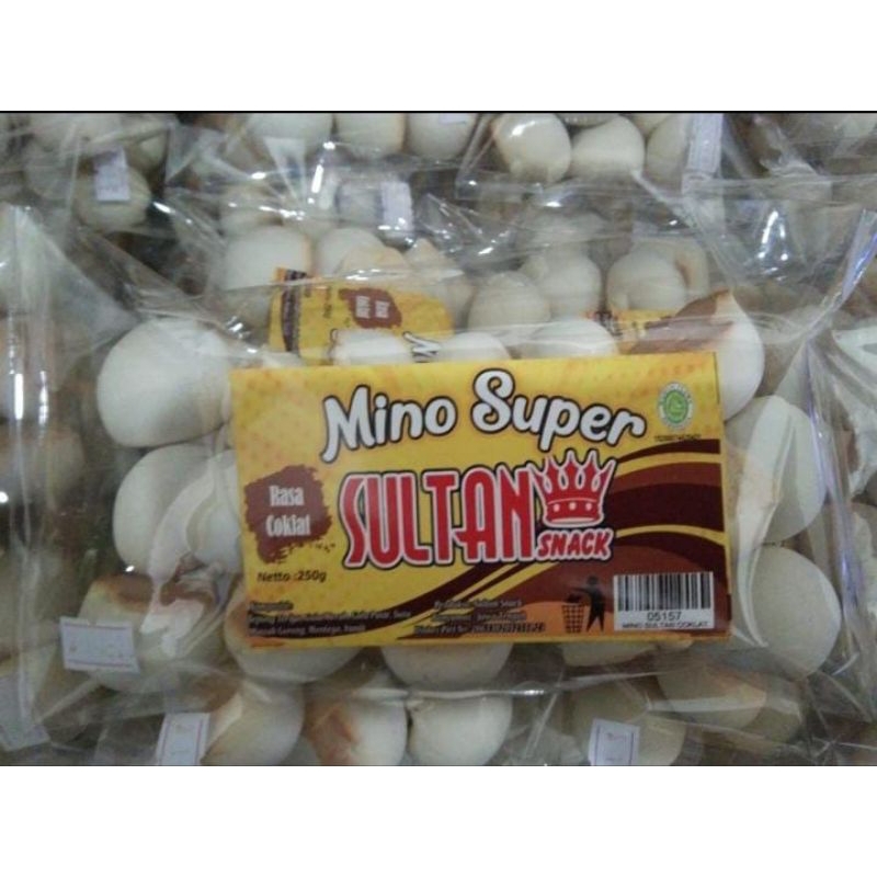 

Mino Super Sultan / Cemilan Enak / Nopia 250gram