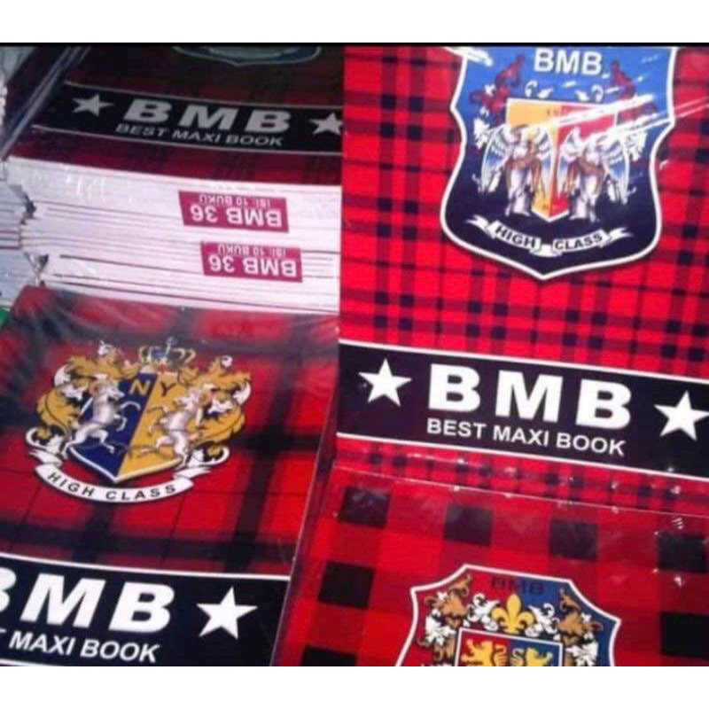 

Buku Tulis BMB Campus isi 36 Lembar ( Harga yang tertera adalah 10 Psc )