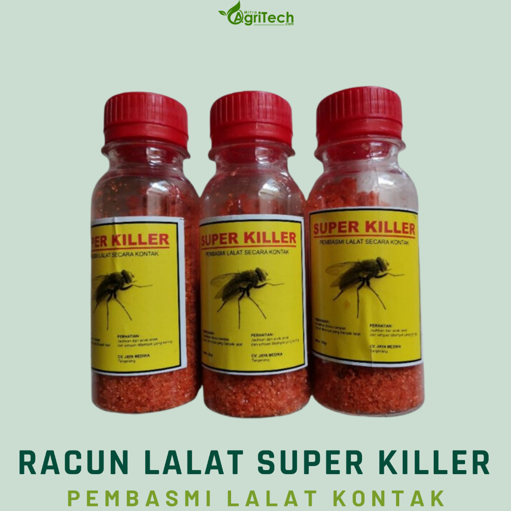 RACUN LALAT SUPER KILLER PEMBASMI LALAT AMPUH ORIGINAL OBAT LALAT BUAH