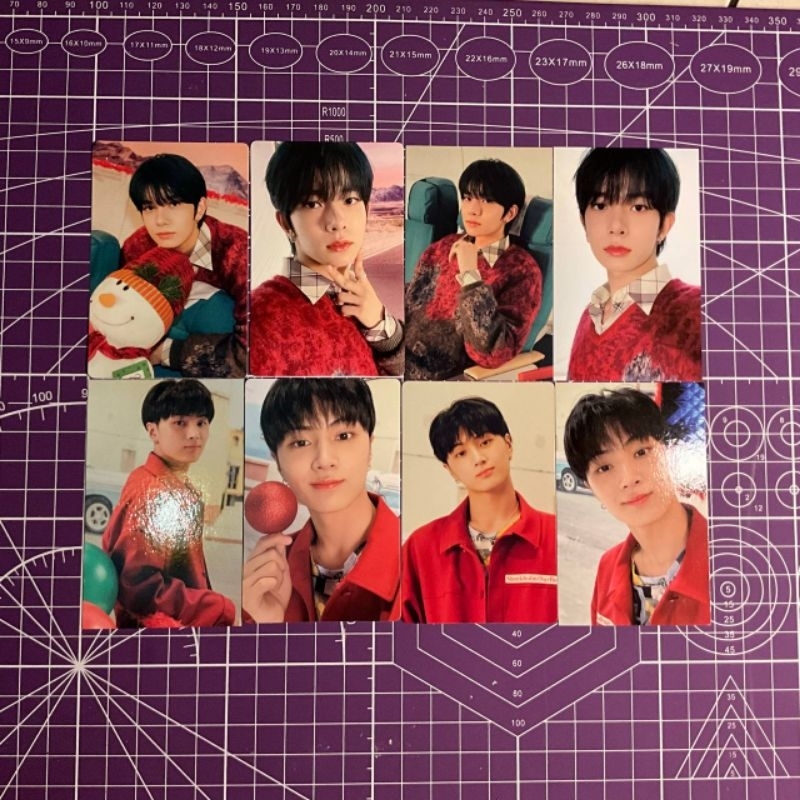 Bundle PC Holiday Little Wish Enhypen Heeseung + Jay Set (Special Box, Sweatshirt, Cardigan)