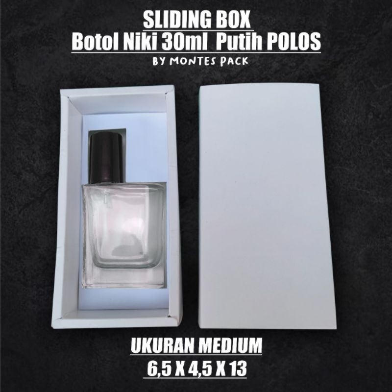 

SLIDE BOX Niki 30ML / Kotak Sliding Botol Niki / Box nikki 30ml