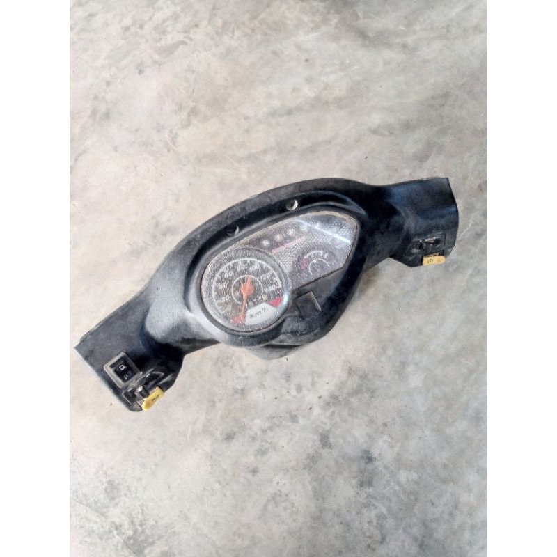 Spidometer set batok belakang Smash New original copotan