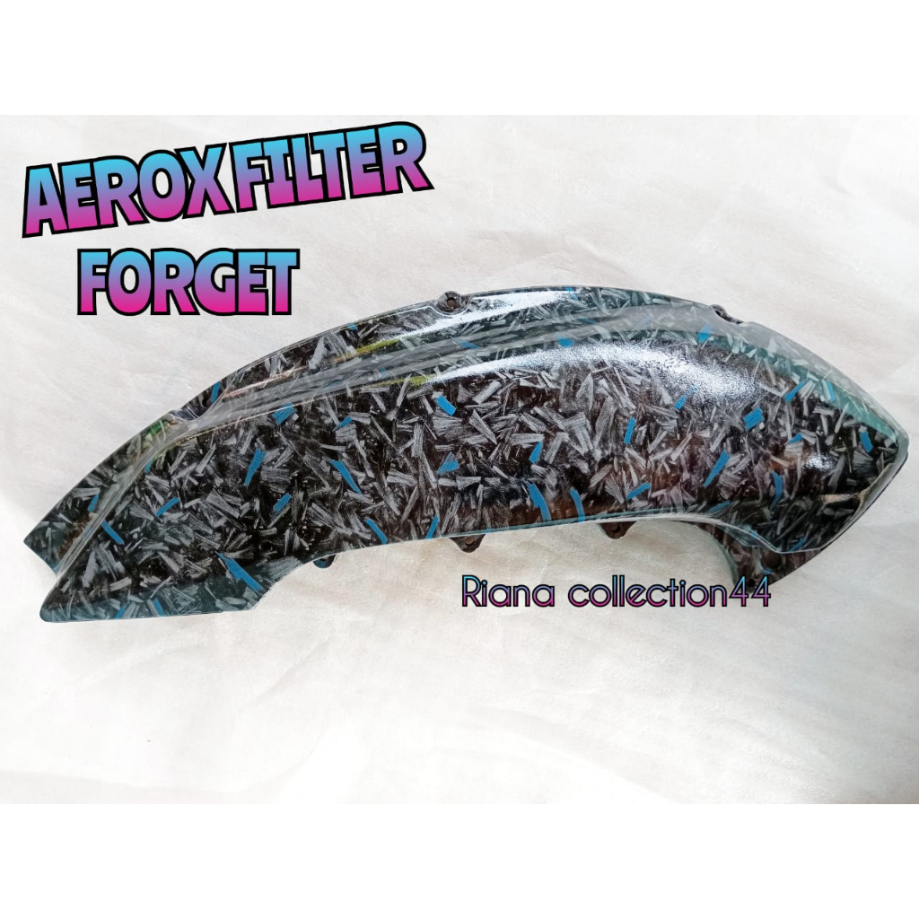 Tutup filter Aerox new carbon Forged Nmax new carbon Forged 155cc