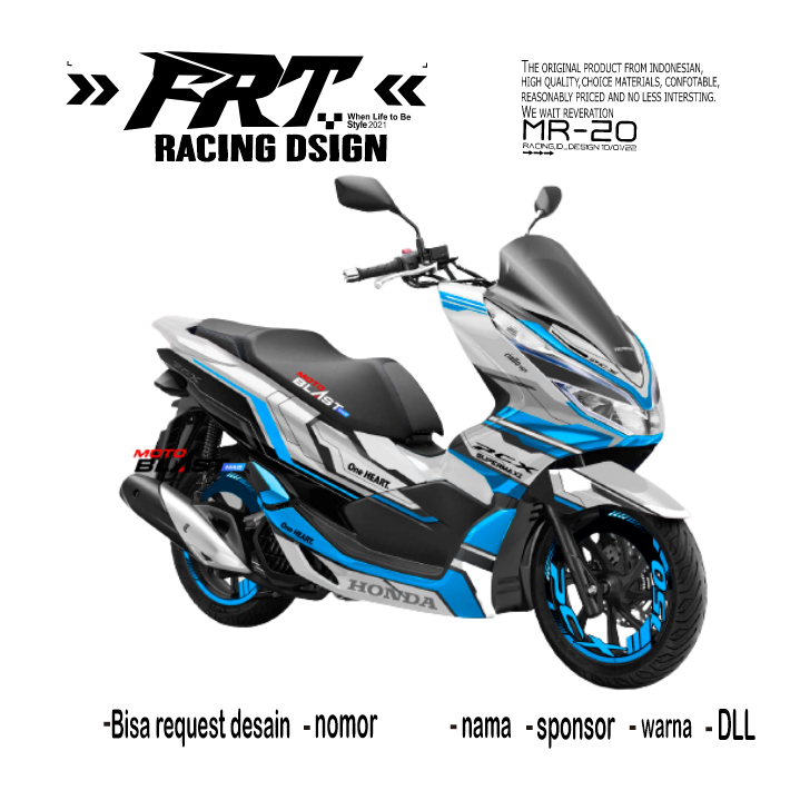 DECAL STIKER CUSTOM PCX150/160 FULL BODY