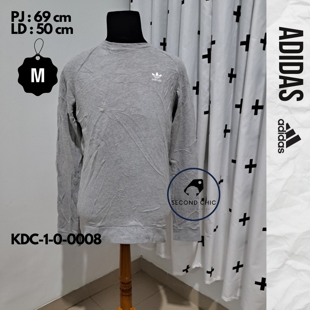 Crewneck ADIDAS ORIGINAL | Crewneck Pria | Sweater ADIDAS | Crewneck branded | Sweater branded