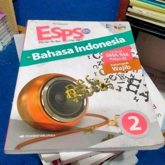 Esps Bahasa Indonesia Kelas 11 k13n penerbit erlangga