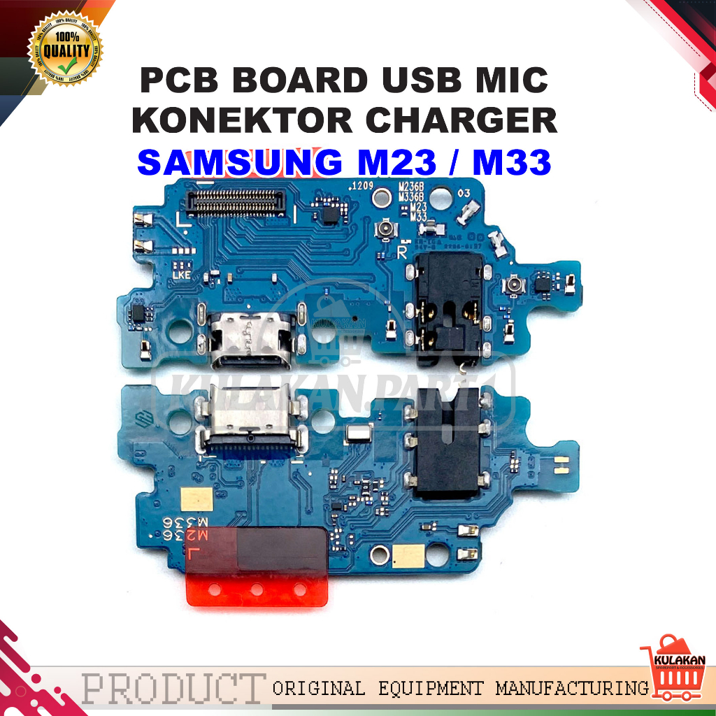PAPAN CAS SAMSUNG ORI + IC CONNECTOR CHARGER SAMSUNG M23 5G - M33 5G