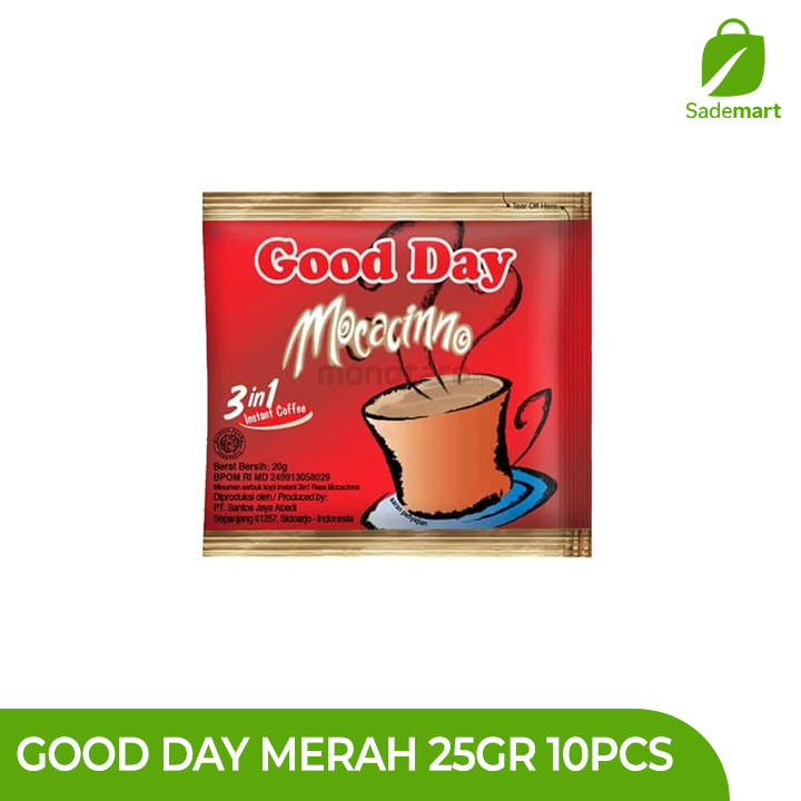 

KOPI GOOD DAY 20GR ISI 10PCS