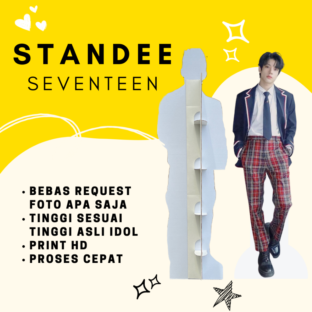 STANDEE CUSTOM REAL SIZE / STANDEE KPOP / STANDEE ENHYPEN (BACA DESKRIPSI)