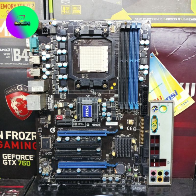 Motherboard AMD MSI 870-G45 Socket AM3 OffBoard VGA DDr3