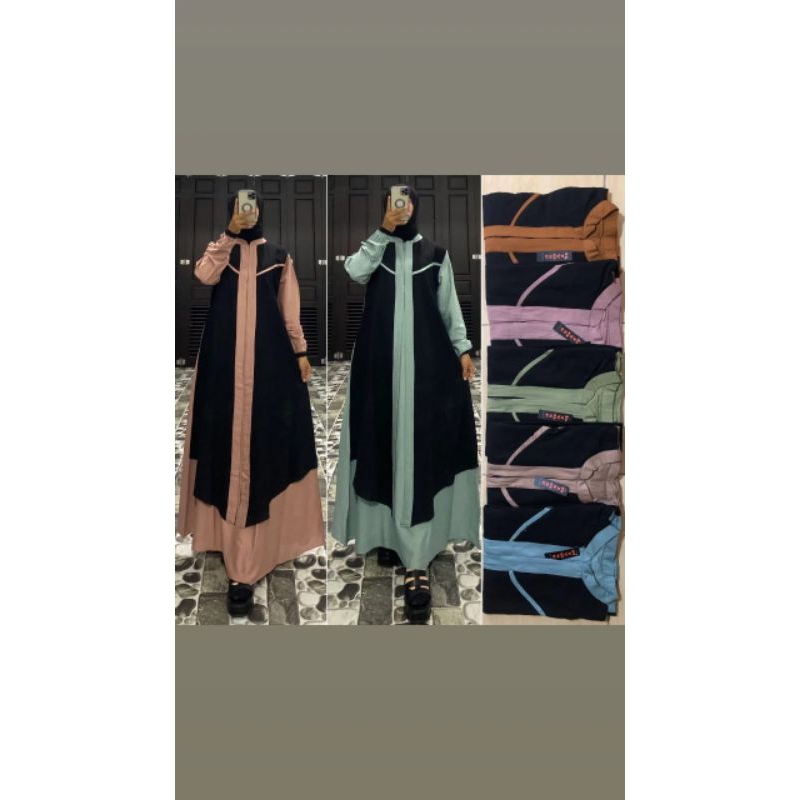 Gamis nuha premium