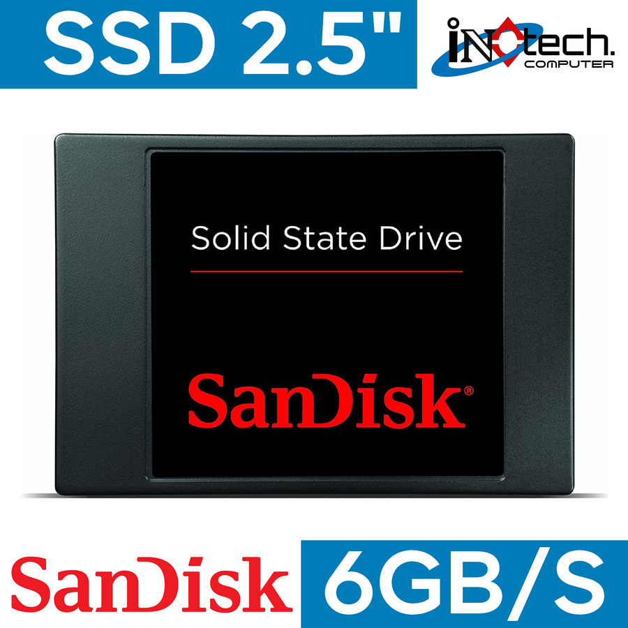 SSD Sandisk 128GB / 256GB / 512GB SATA 2.5" | 120GB / 240GB / 480GB