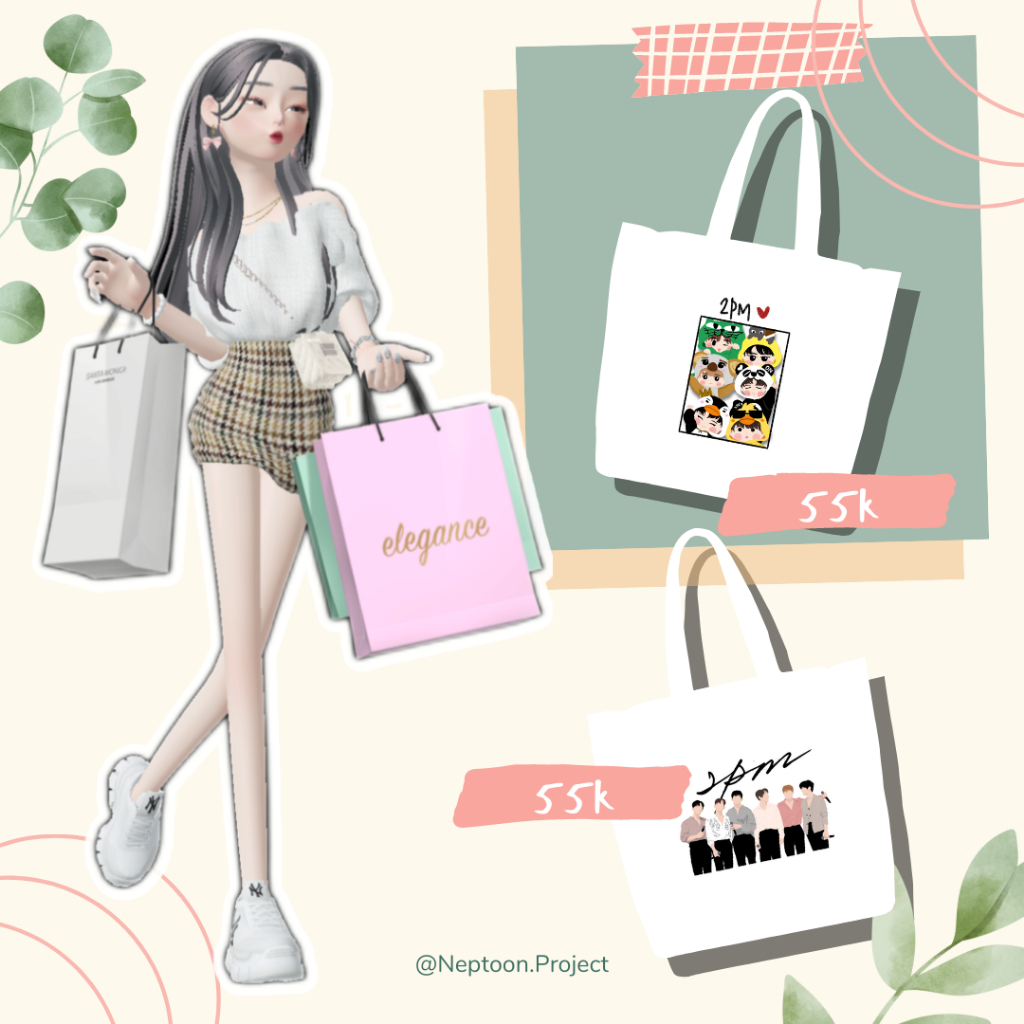 2PM Totebag Collection (bisa custom)