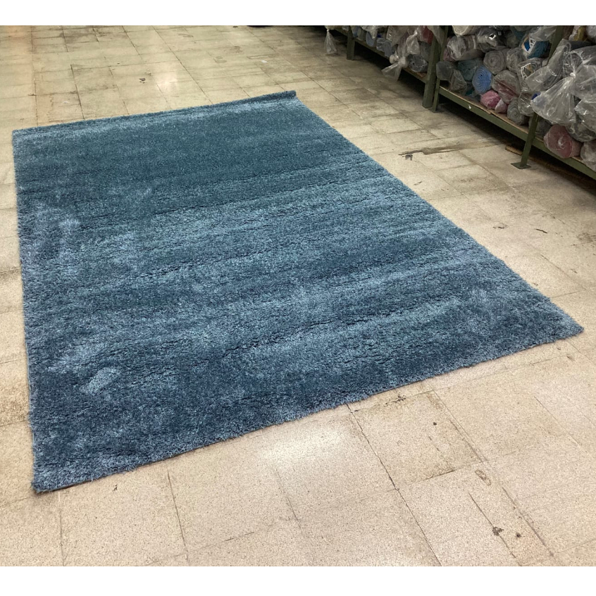 Karpet Turki Shaggy 200x290 Turki BLUE GREY Shaggy Karpet Import Tebal Karpet Luxury