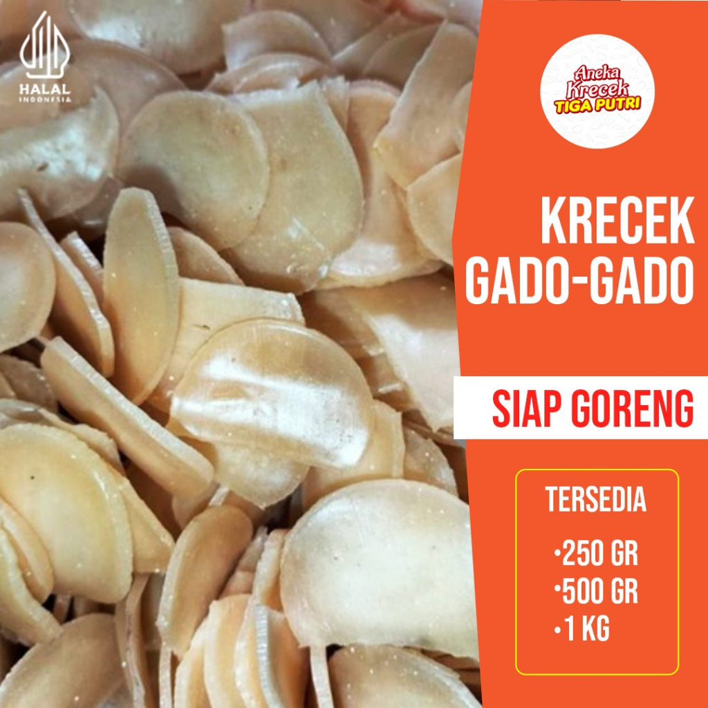 

KERUPUK GADO GADO GURIH MENTAH