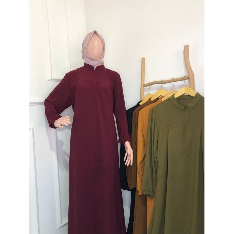 GAMIS AMIRA | Gamis crinkle airflow | Gamis terbaru | Baju Muslim