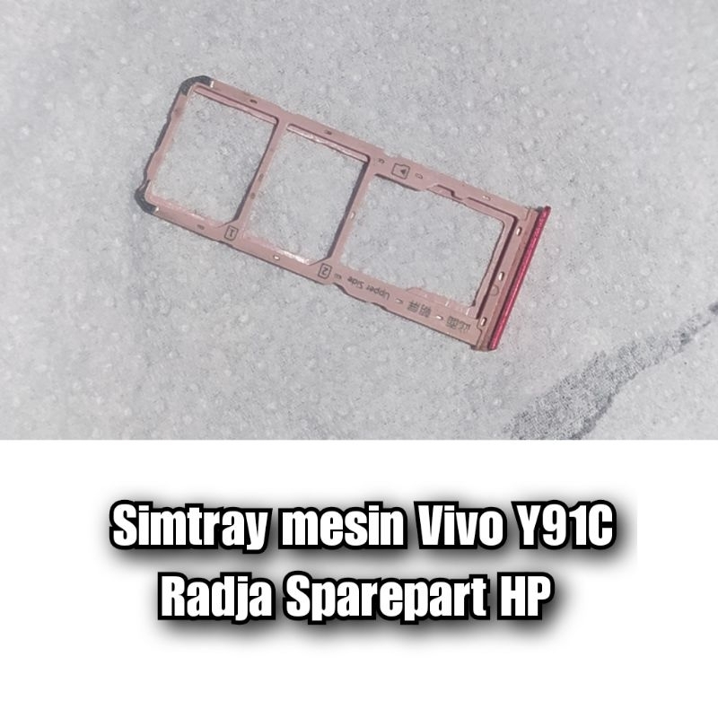 Simtray vivo y91c / y1s / y91 / tempat kartu SIM Vivo y91c original
