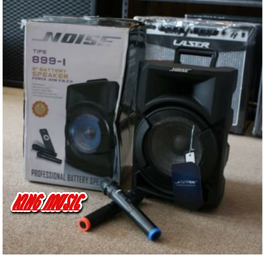 899I Speaker Portable Meeting Wireless NOISE 899 i 8 inch .