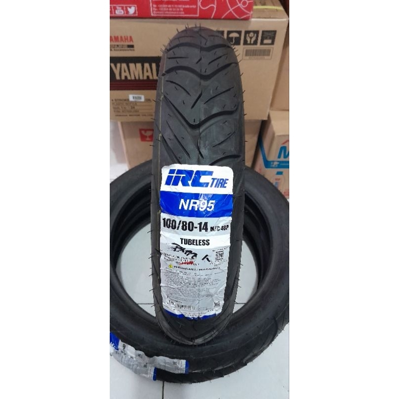 IRC NR95 100/80-14 TUBELESS