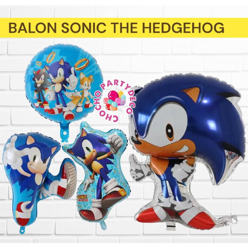 Balon SONIC THE HEDGEHOG / Balon Foil Super Sonic