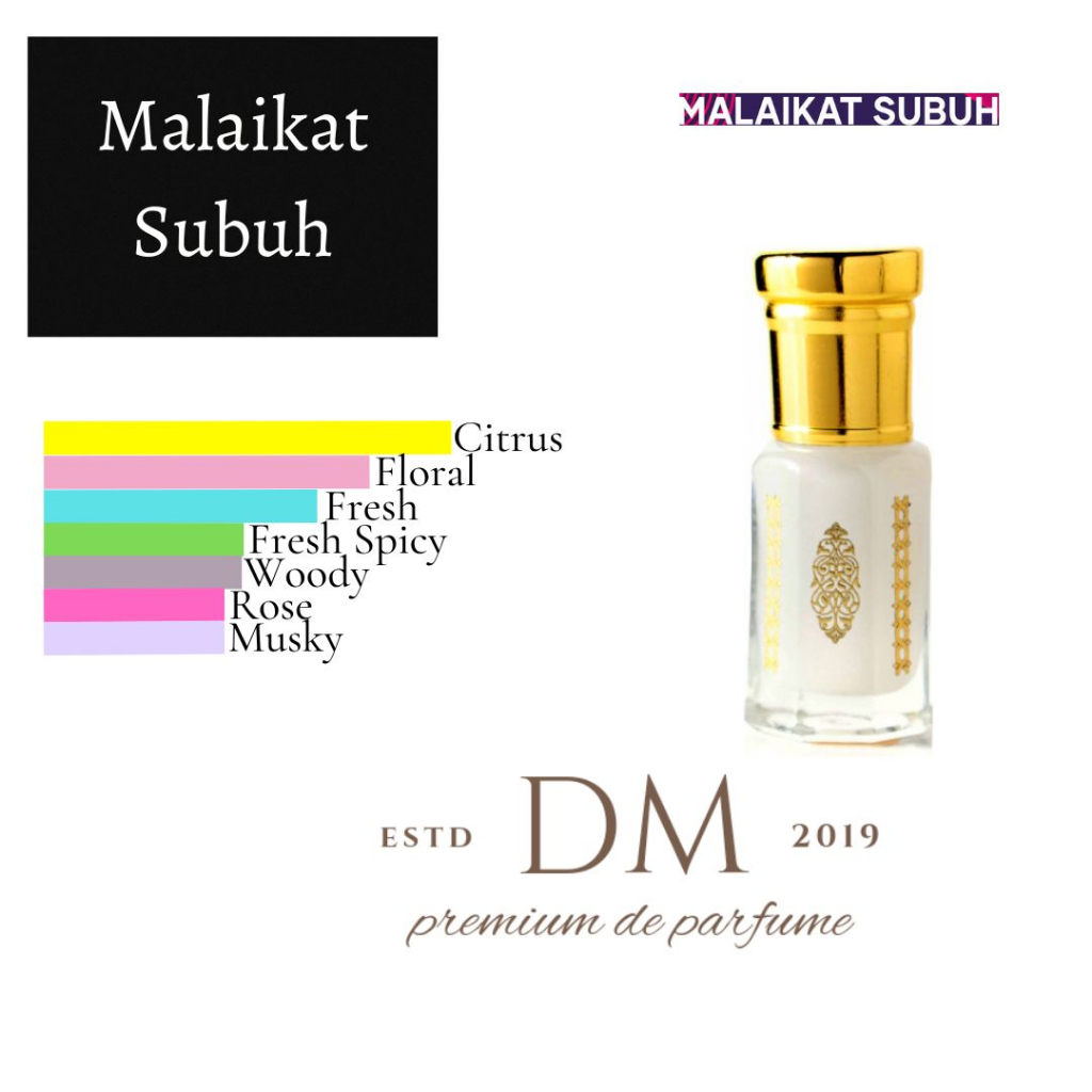 DM PARFUM | MALAIKAT SUBUH | EAU DE PARFUM 30ML FOR UNISEX