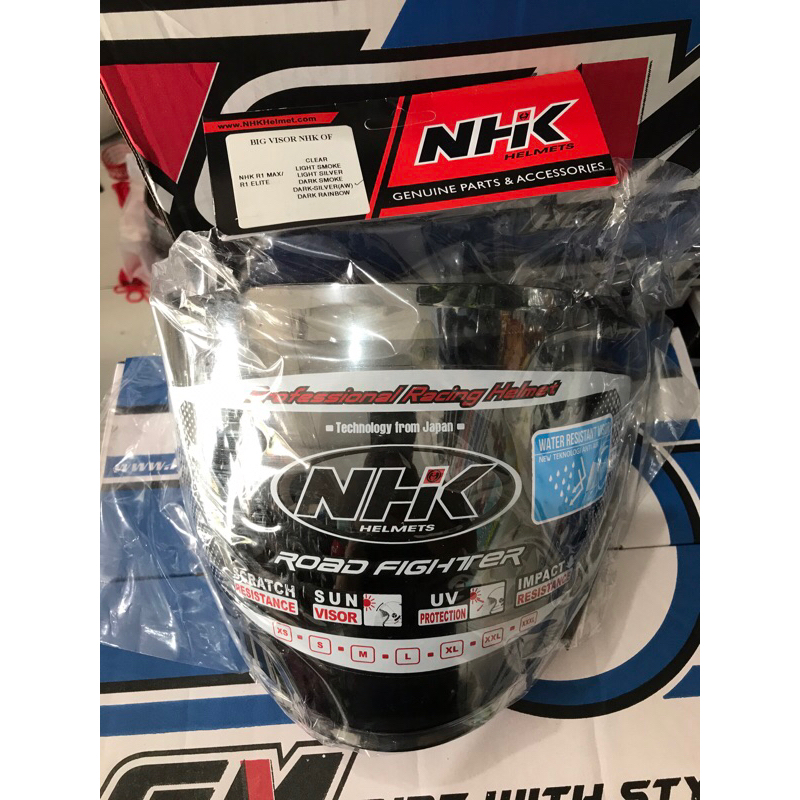 Visor kaca helm Nhk R1 Elite Nhk R1 Max Nhk S1 gppro