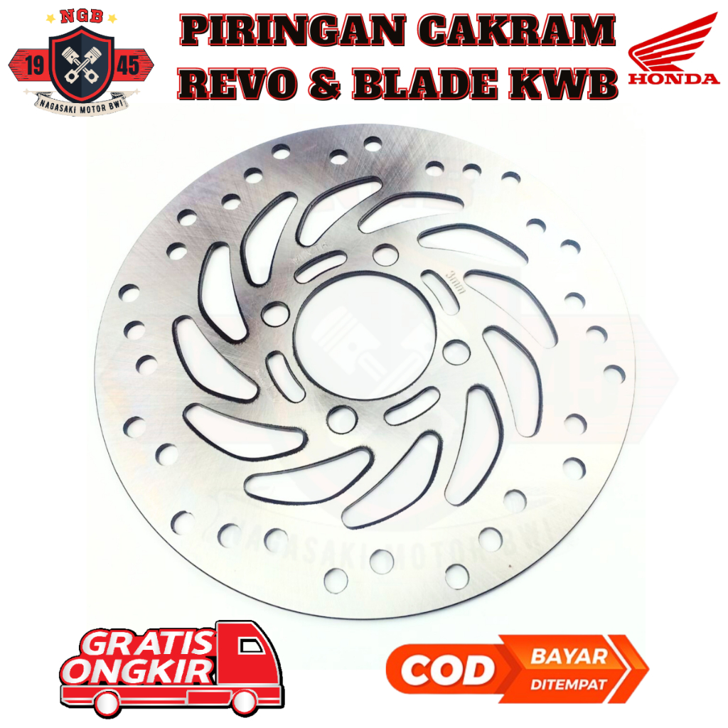 piringan cakram revo absolute - piringan cakram blade - cakram depan revo absolute - piringan revo a