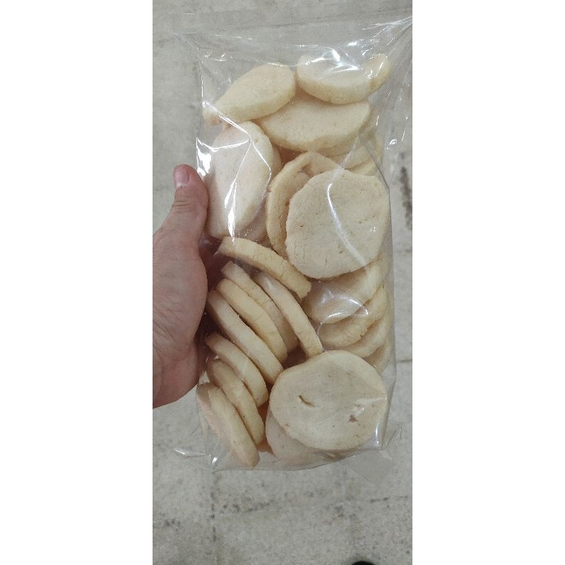 

Kerupuk ikan bulat Palembang 150gr homemade