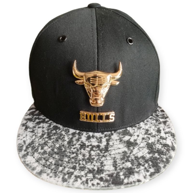 TOPI CHICAGO BULLS GOLD