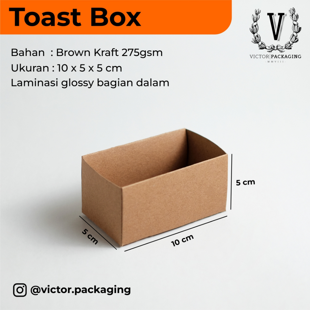 

(VICTOR) Toast Box 10 x 5 x 5 cm