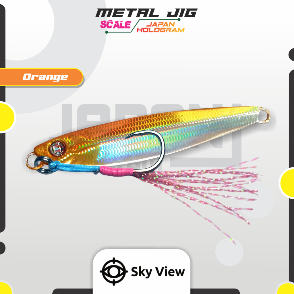 Saelaris_ Umpan Micro Jig 30 Gram Single Assist Hook Mikro Jig 30 Gram Metal Jig 30 Gram 30Gram 30Gr