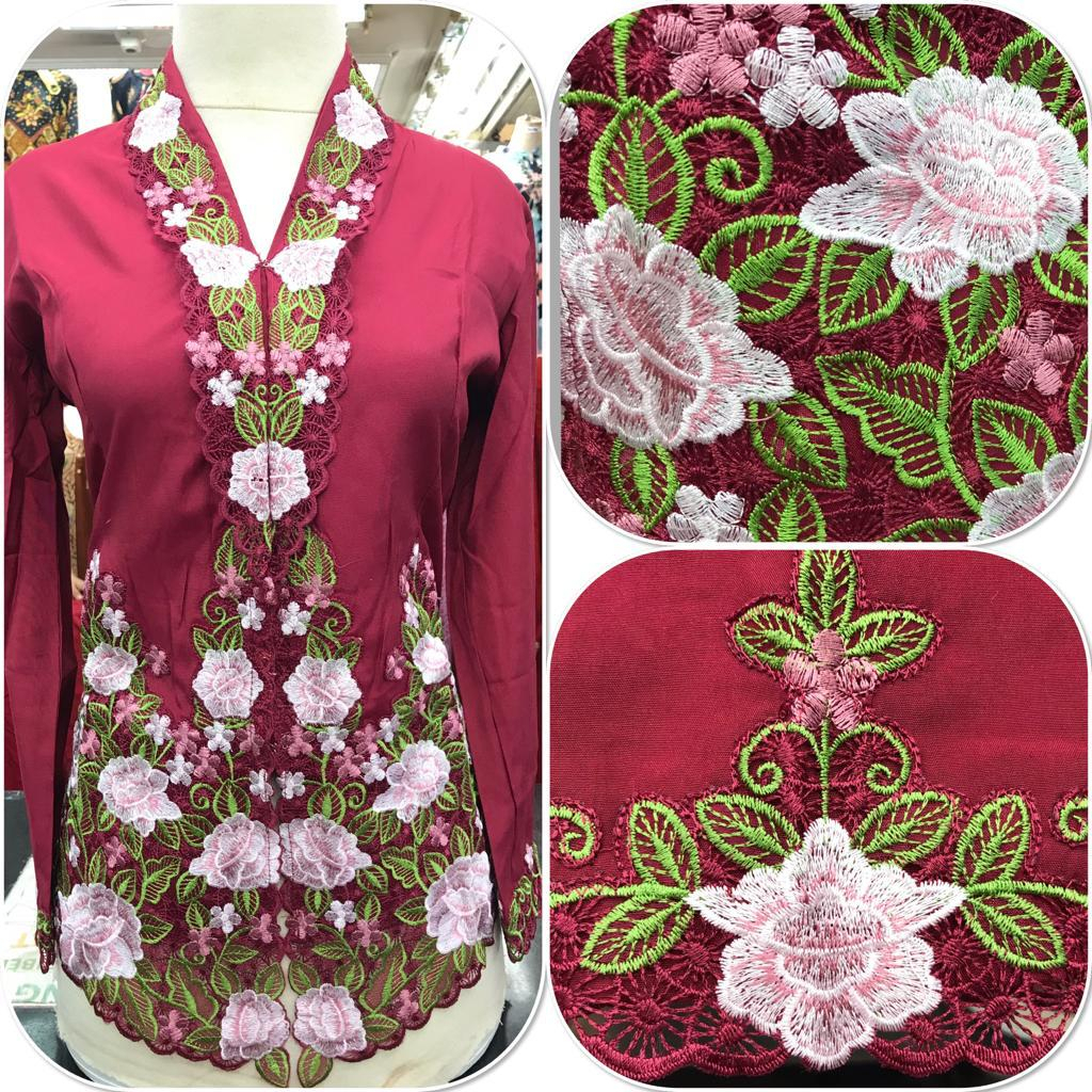 BAJU KEBAYA ENCIM MODERN/KEBAYA SUNDA/BAHAN TOYOBO