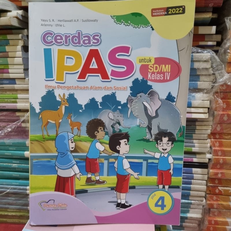 BUKU CERDAS IPAS SD kelas 6 PUSTAKA MULIA