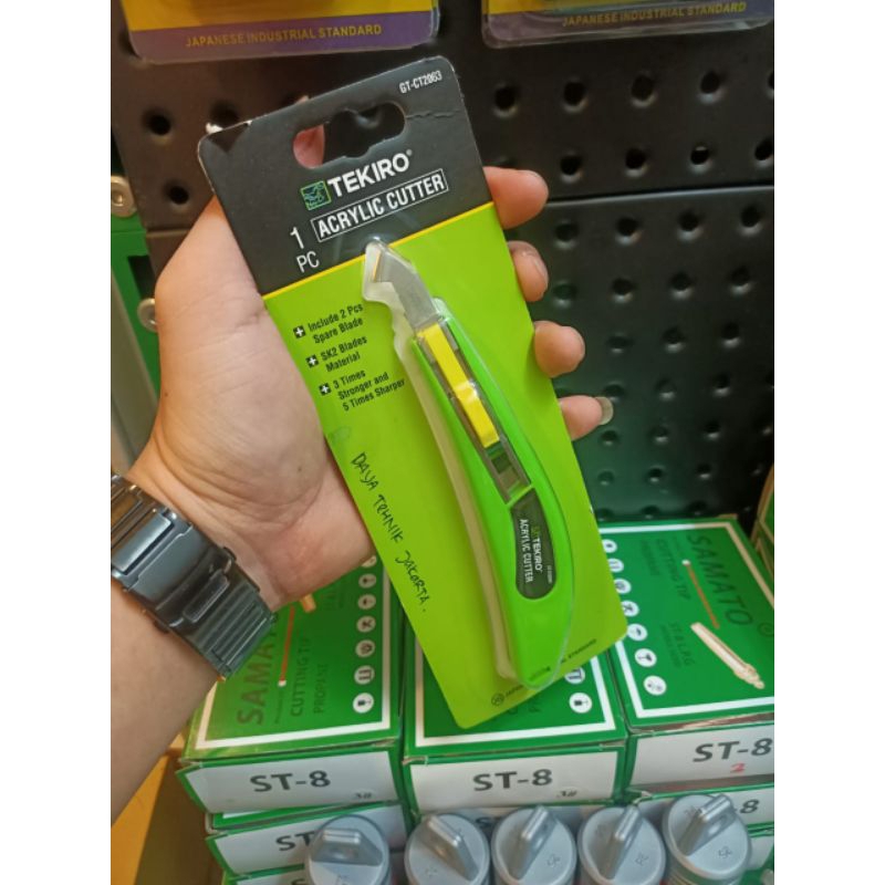 

cutter acrylic tekiro pisau akrilik tekiro original new
