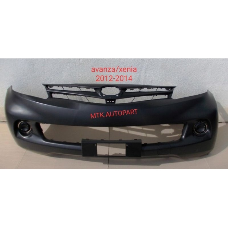 Bumper Depan Avanza Xenia 2012 2013 2014 ada lubang Merk NHF