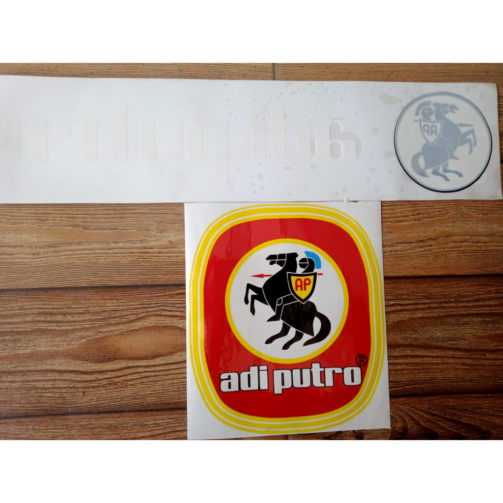 Sticker kaca belakang Adi putro