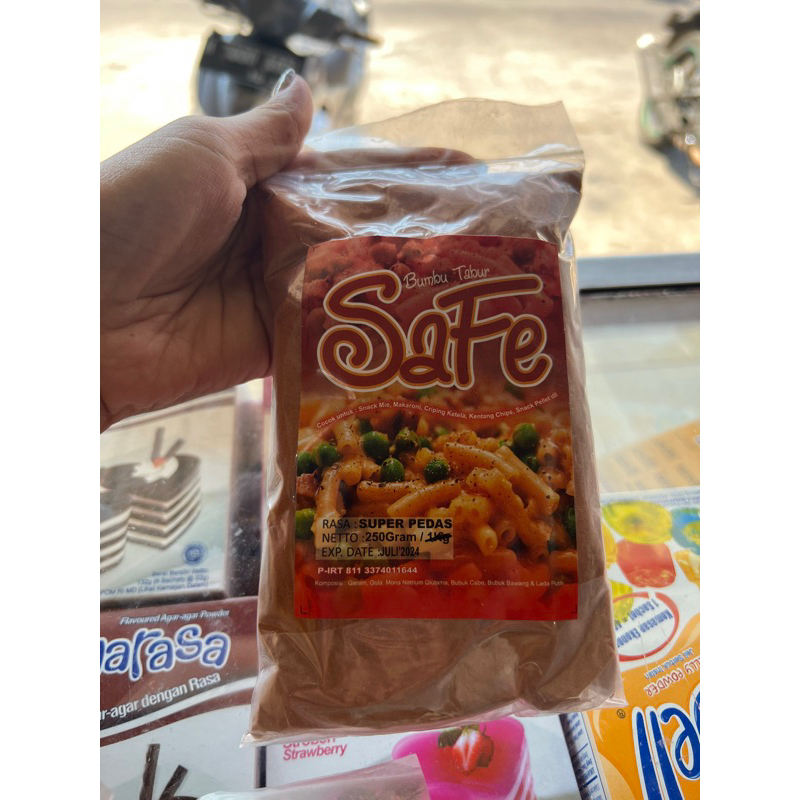 

safe super pedas /safe extra pedas 250gr