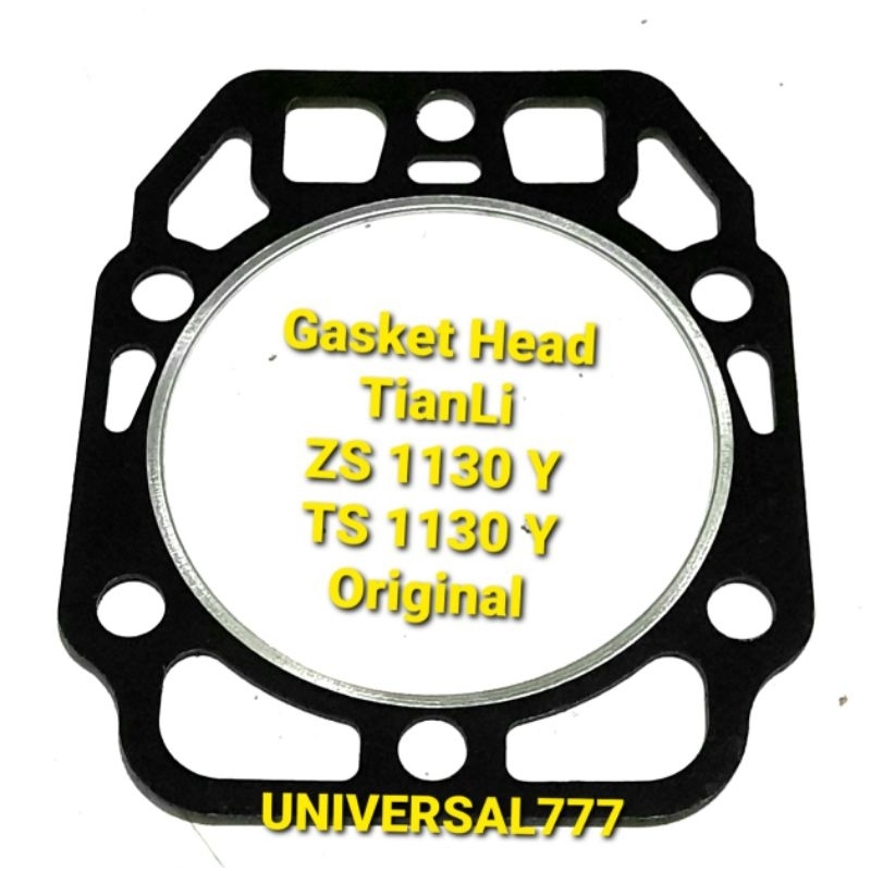 ZS1130Y TS1130Y Original Tianli Gasket Head ZS TS 1130Y 1130 Y Paking Peking Perpak Pak Kop Dexel De
