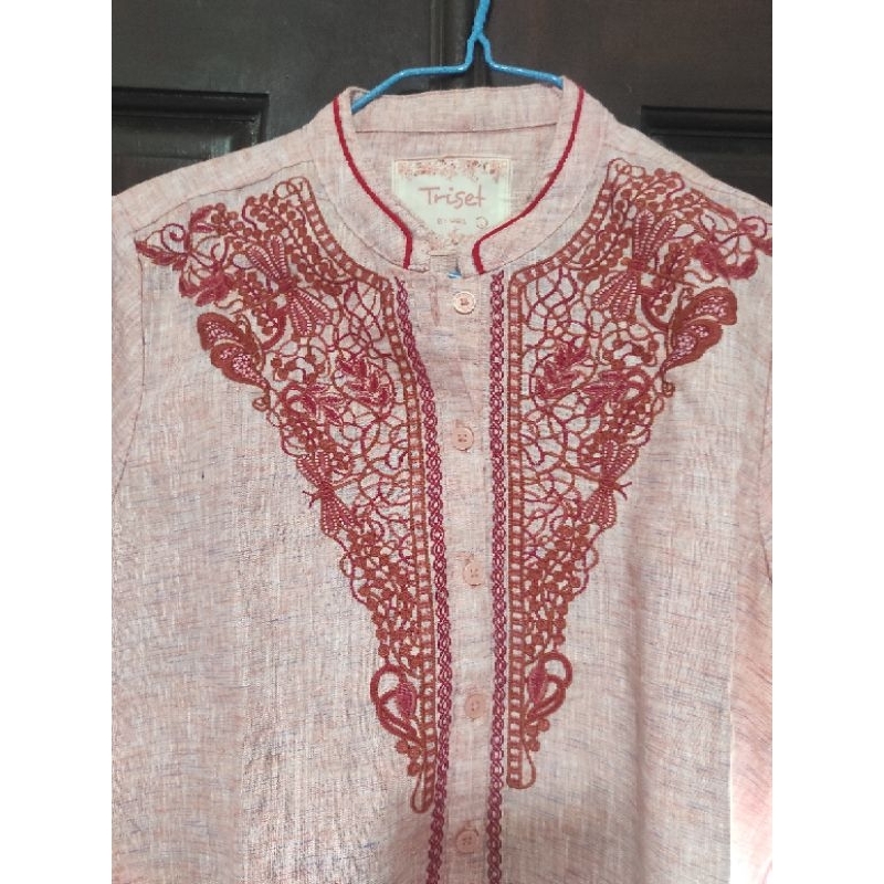 preloved tunik triset