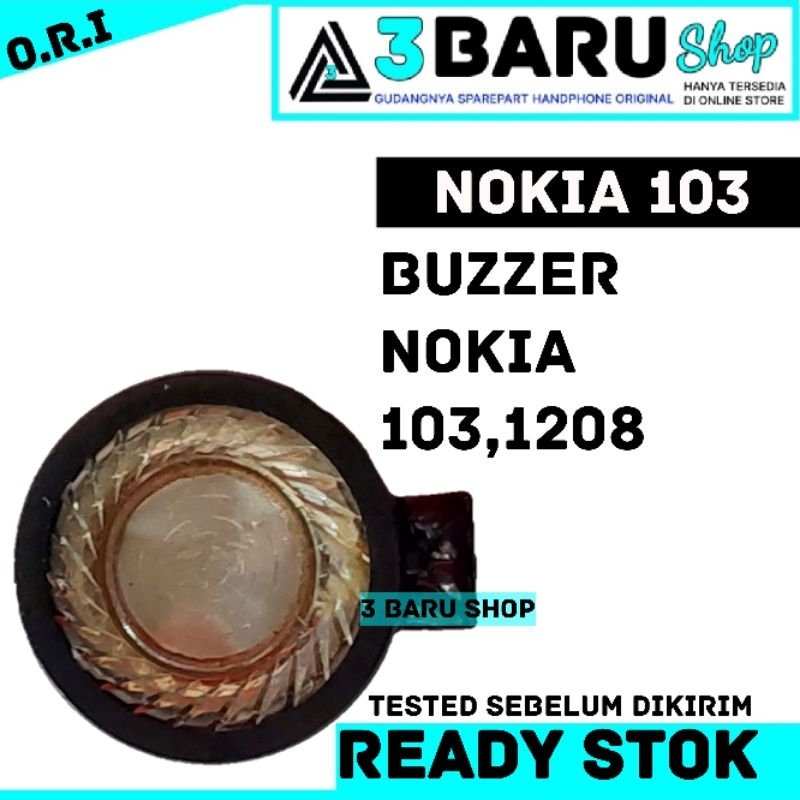 BUZZER NOKIA 103 1208 speaker bawah handphone nokia original
