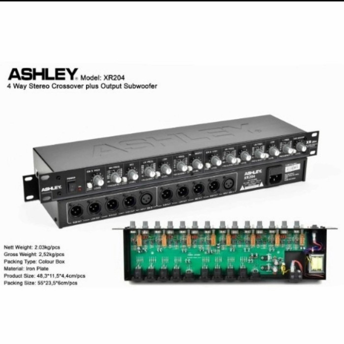 CROSSOVER/CROSOVER ASHLEY XR204/XR 204 4 WAY STEREO ORIGINAL