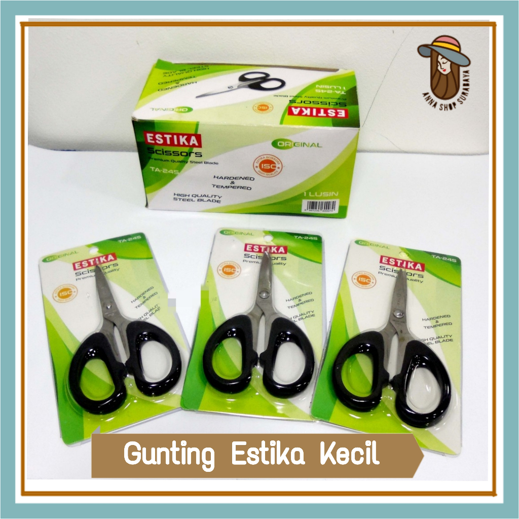 

Gunting Estika Stainless Kecil 4,5" TA 245