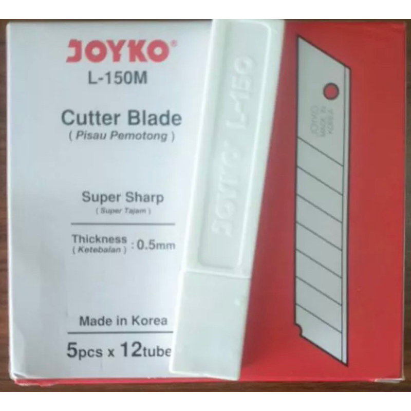 

ISI PISAU CUTTER BESAR JOYKO L-150M @TUBES