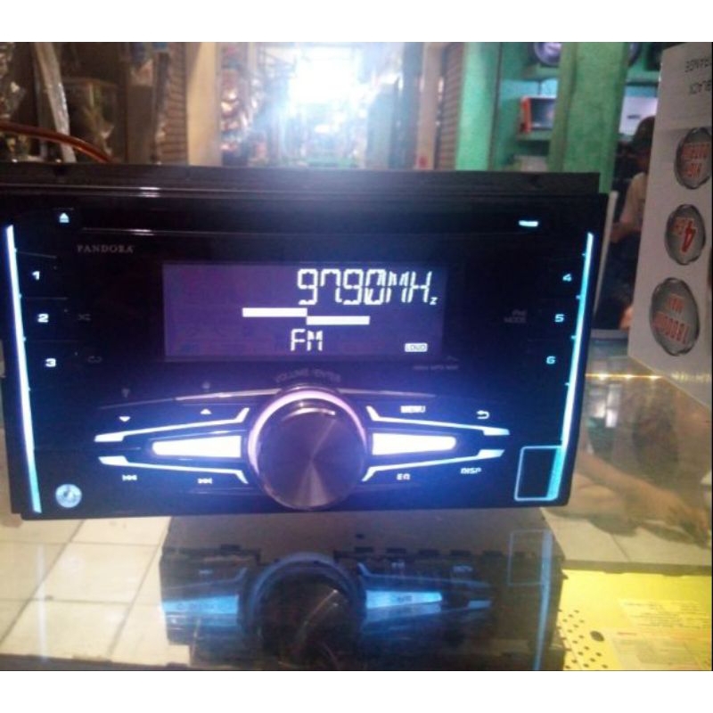 Headunit JVC Pandora original daihatsu new Xenia doubledin audio mobil