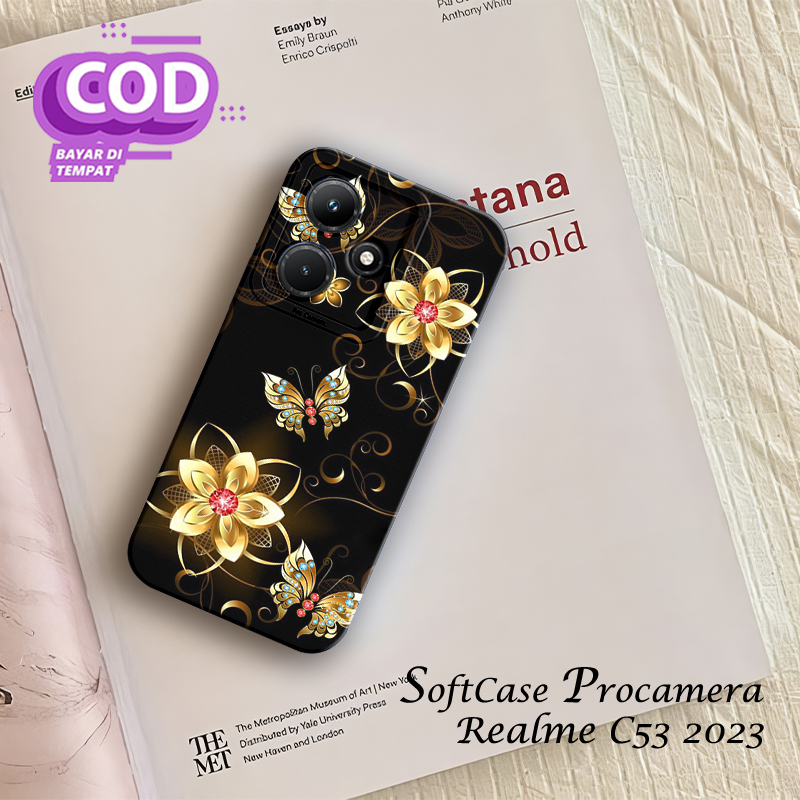 CASE REALME C53 - SOFTCASE PRO CAMERA REALME C53 - CASING REALME C53 TERBARU - CESING REALME C53 202