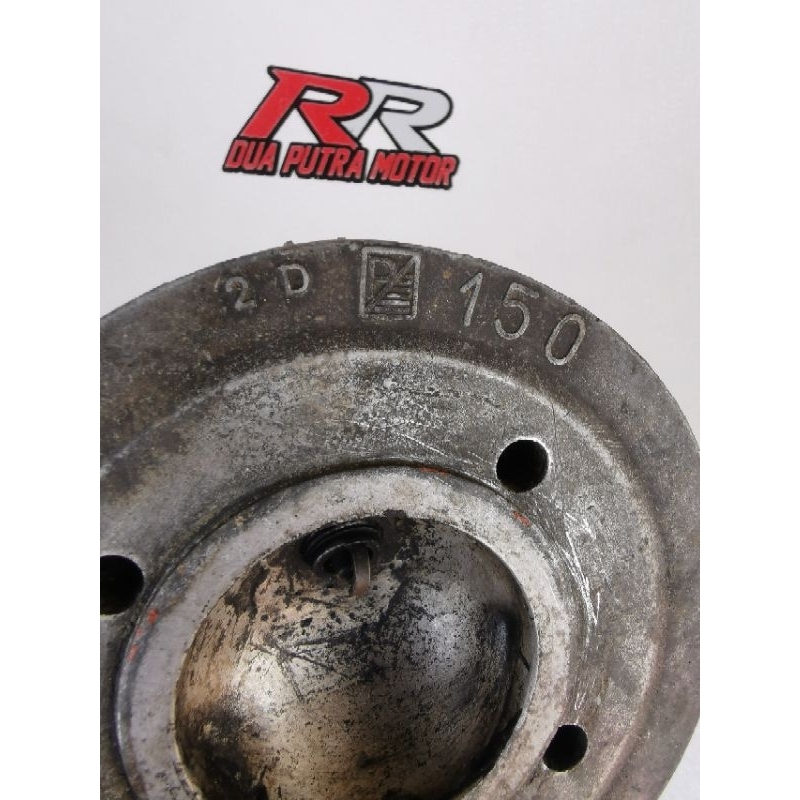 blok block kop head hed cylinder piston depan original ori copotan vespa 2D F/ super 66 sprint gl px