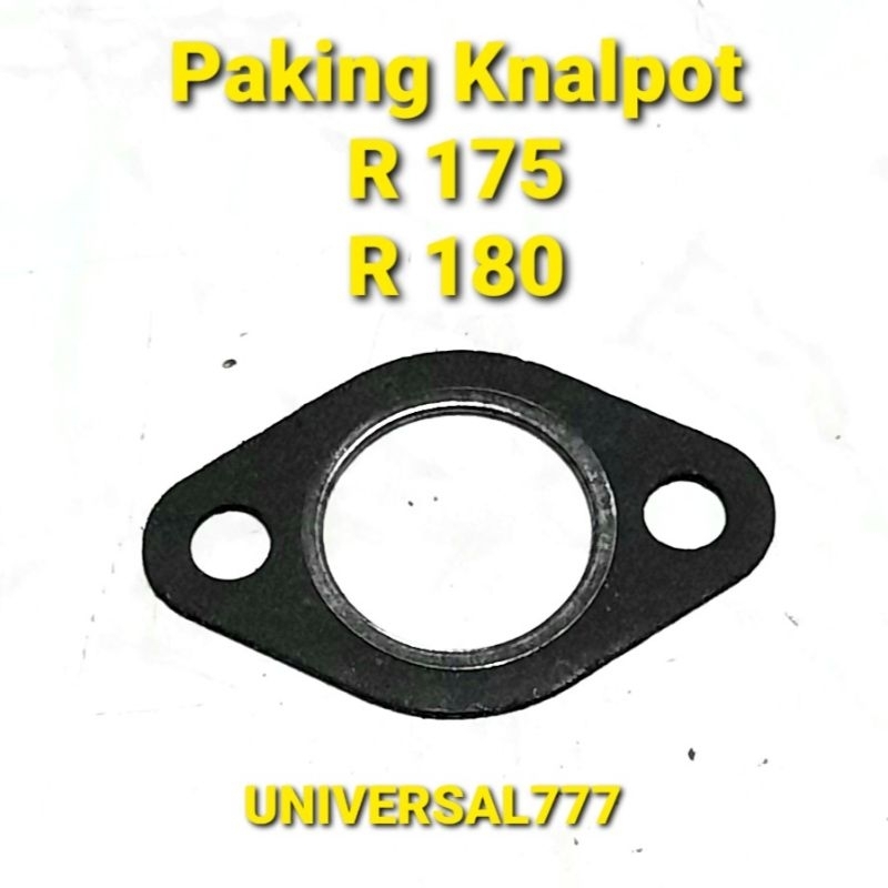 R175 R180 Gasket Paking Packing Perpak Pak Muffler R 175 180 Knalpot Diesel R-175 R-180